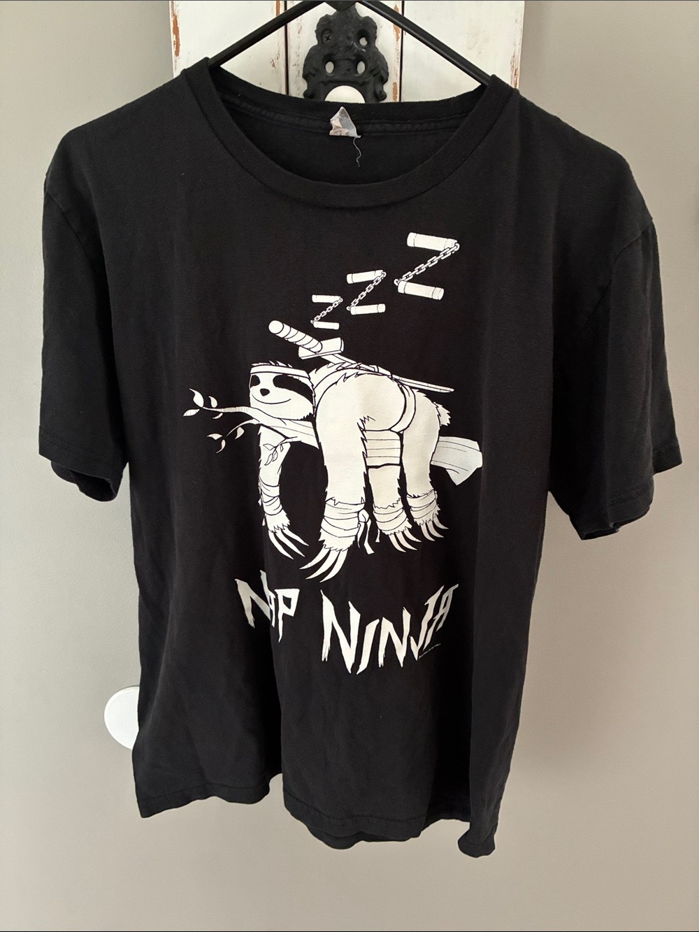 Youth boys XL black “Nap Ninja” tee shirt